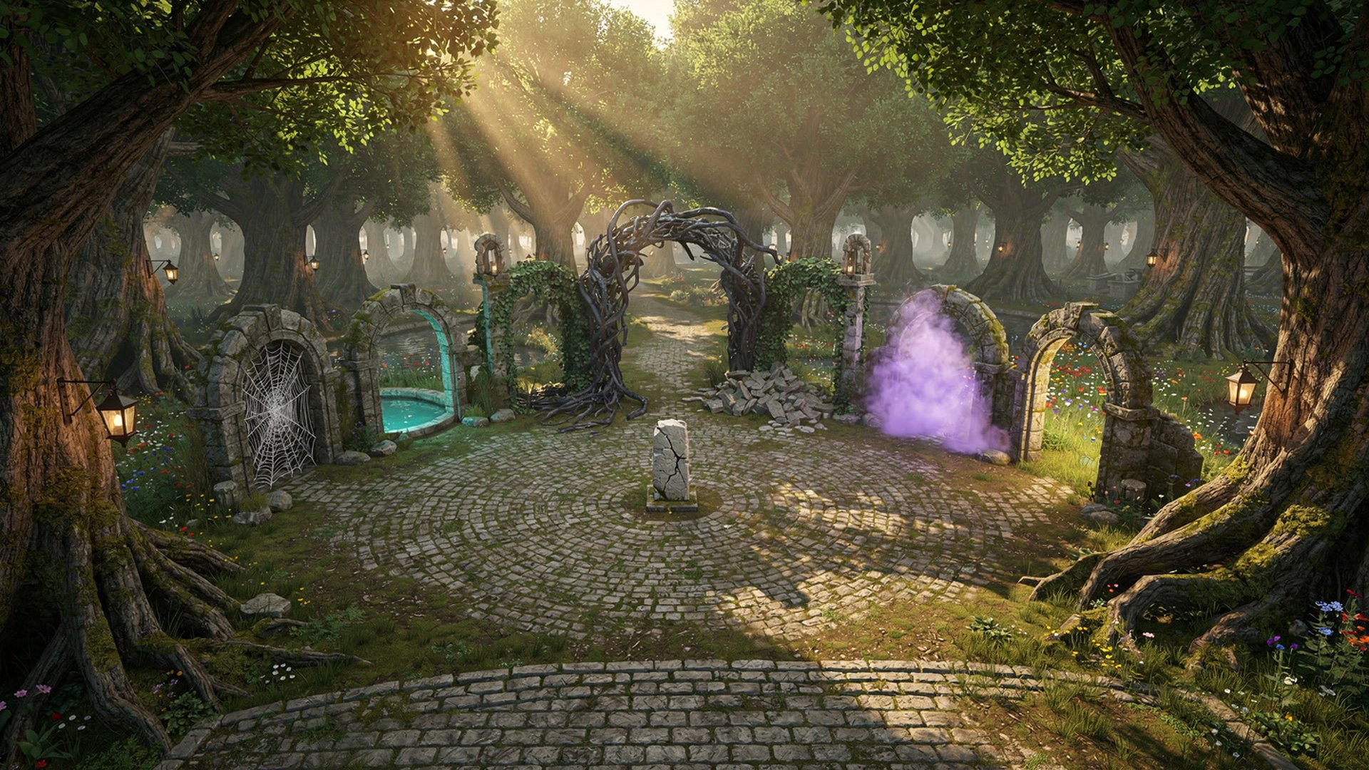 כניסה ליער - הרפתקאות בעולם הפנטזיה של Medieval